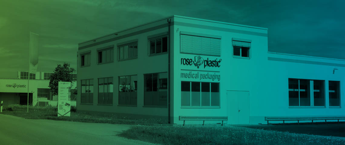 Headquarter of rose plastic medical packaging The headquarter of rose plastic medical packaging in Hergensweiler, Germany.